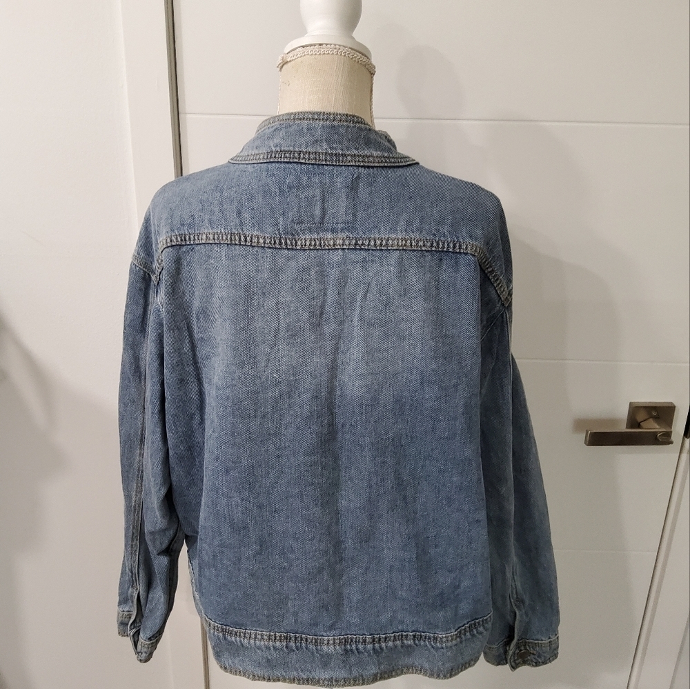 ZYIA  Crossroad Denim Jacket Size XXL - Picture 9 of 12